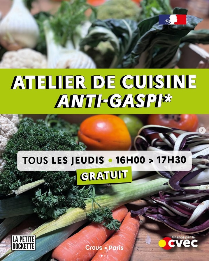 Atelier de cuisine Anti-Gaspi