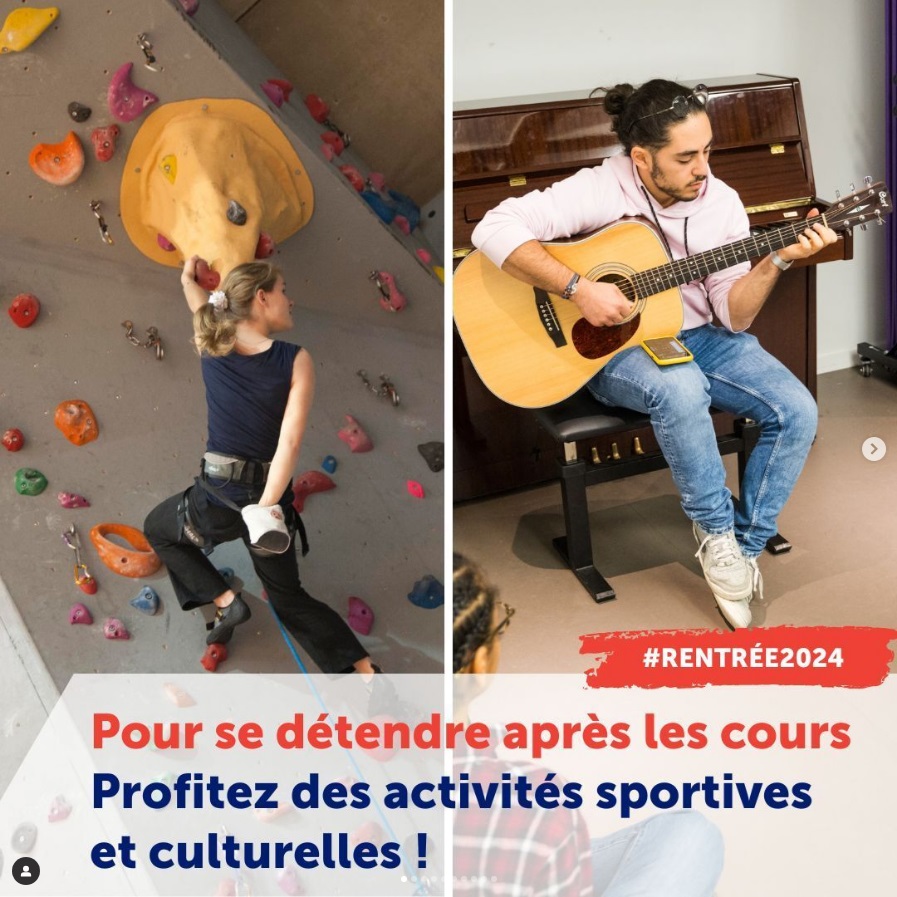 Profitez des activités sportives et culturelles !