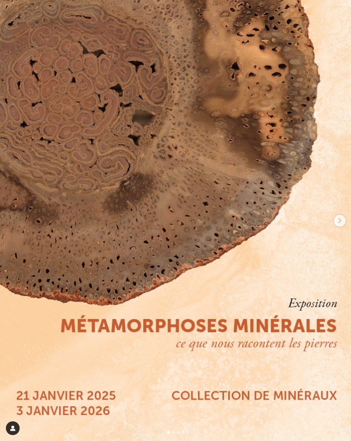 Exposition : Métamorphoses Minérales