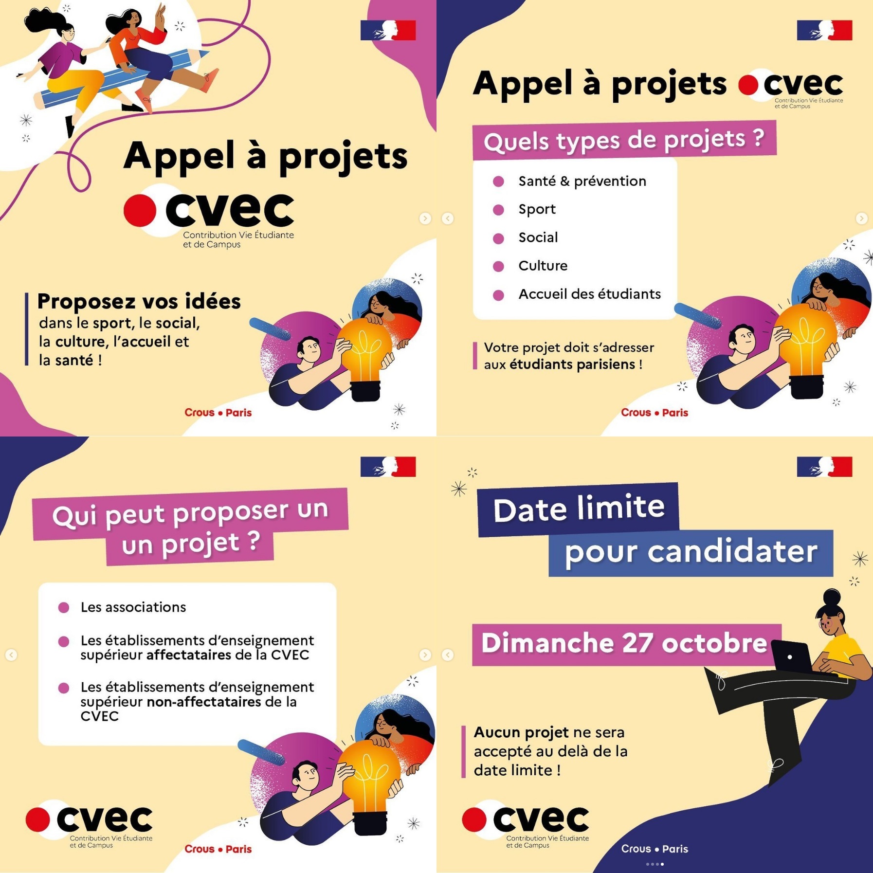 Appel à projets CVEC