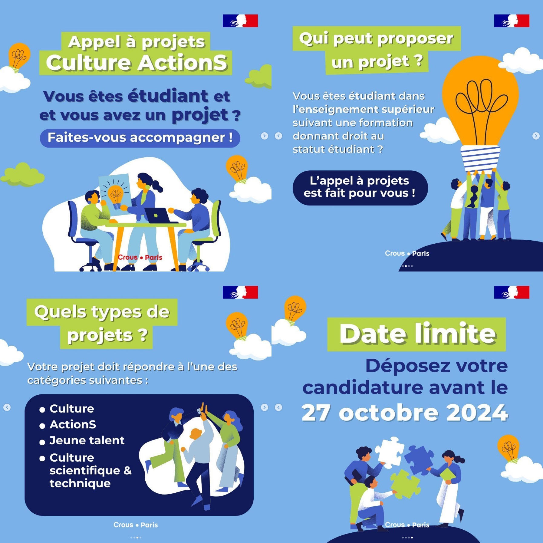 Appel à projets Culture ActionS