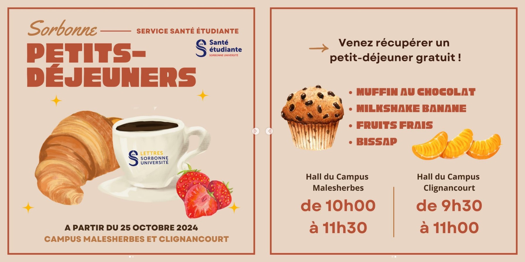 Petit-Déjeuner Gratuit