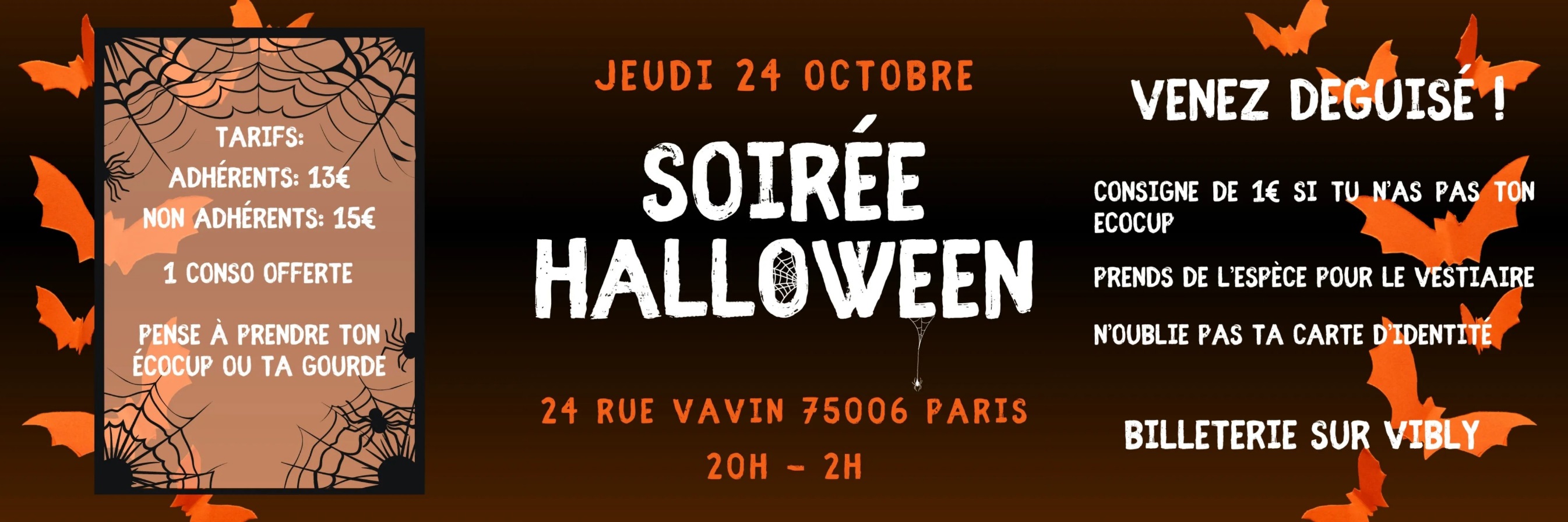 Soirée Halloween