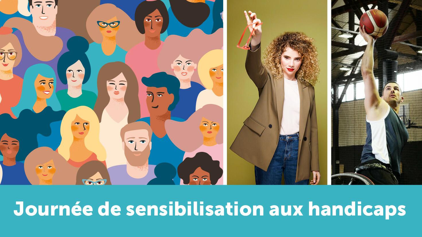 Journée de sensibilisation aux handicaps : rencontrez Lilia Benchabane et Sofyane Mehiaoui