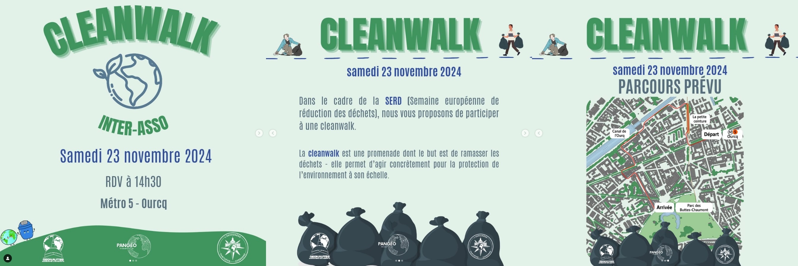 Clean Walk Inter-Associative